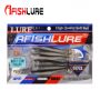 AR62 80mm/3g Double Colors T Tail Soft Lure