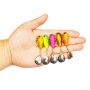 SP03 3.5cm/31.5g Pupa type Spinner Lure with Rotation Spoon Sequins