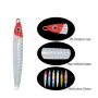 LJ01 6.5cm/20g Quick Sinking Lure with Feather Hook