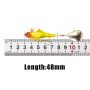 SP06 4.8cm/22g Metal VIB Lure with Spoon Sequins