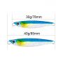 LJ08 40g/85mm Metal Lead Fishing Fish with hooks