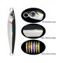 LJ08 40g/85mm Metal Lead Fishing Fish with hooks
