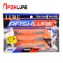 AR39 Double Colors T Tail Soft Fish