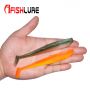 AR64 130mm/12.5g Double Colors T Tail Soft Lure